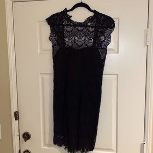 Free People black dress